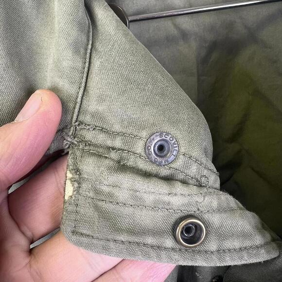 80s Vintage Military Utility M-1951 Field Jacket Mens US Army - Picture 8 of 8